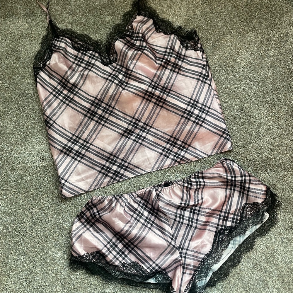 Victoria’s Secret satin pajama set